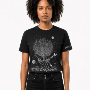 t-shirt denez vaisseau-arbre f